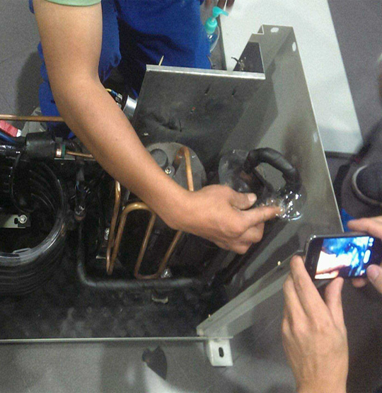 达尔罕茂明维修空调制冷效果差